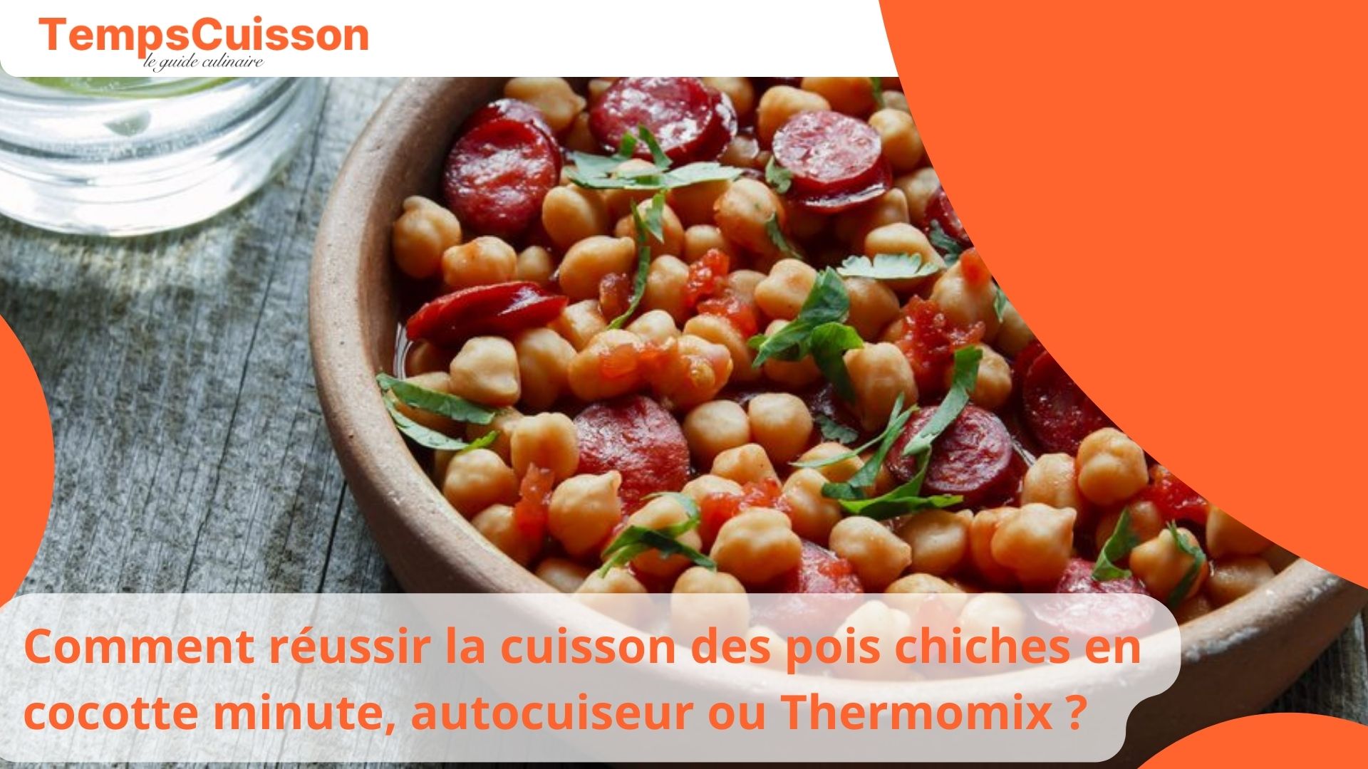 Comment réussir la cuisson des pois chiches en cocotte minute