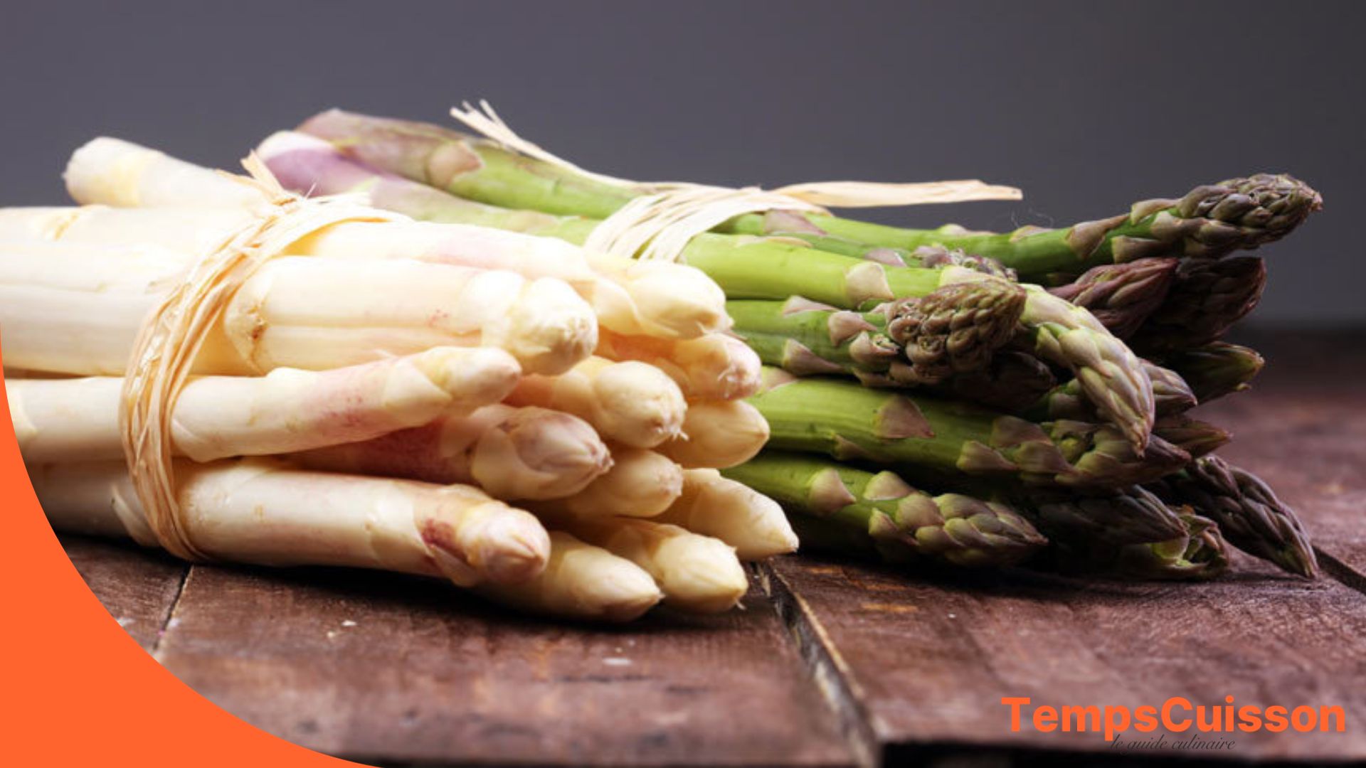 Asperges blanches cuites à la vapeur