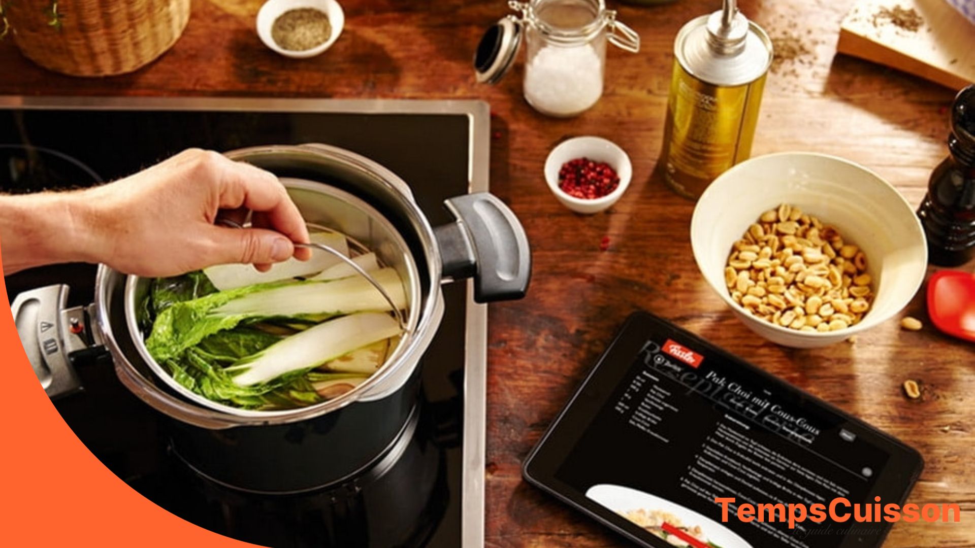 Cuisson des poireaux en cocotte-minute