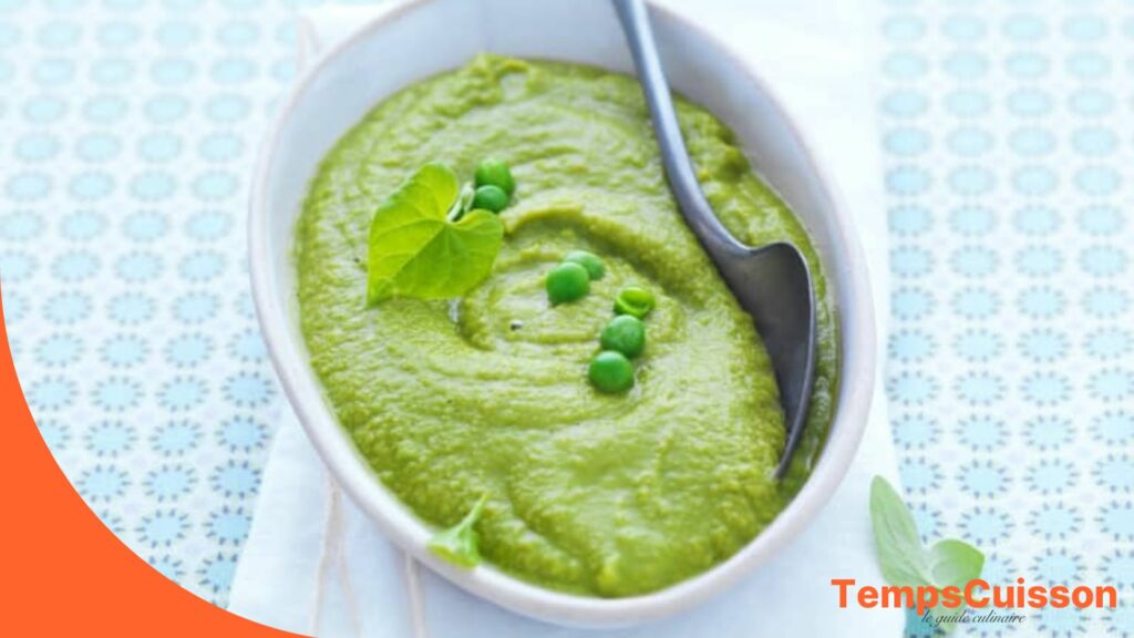 cuisson petit pois purée bébé